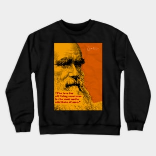 Charles Darwin Quote 5 Crewneck Sweatshirt